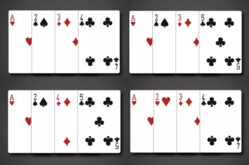 바둑이족보 이미지